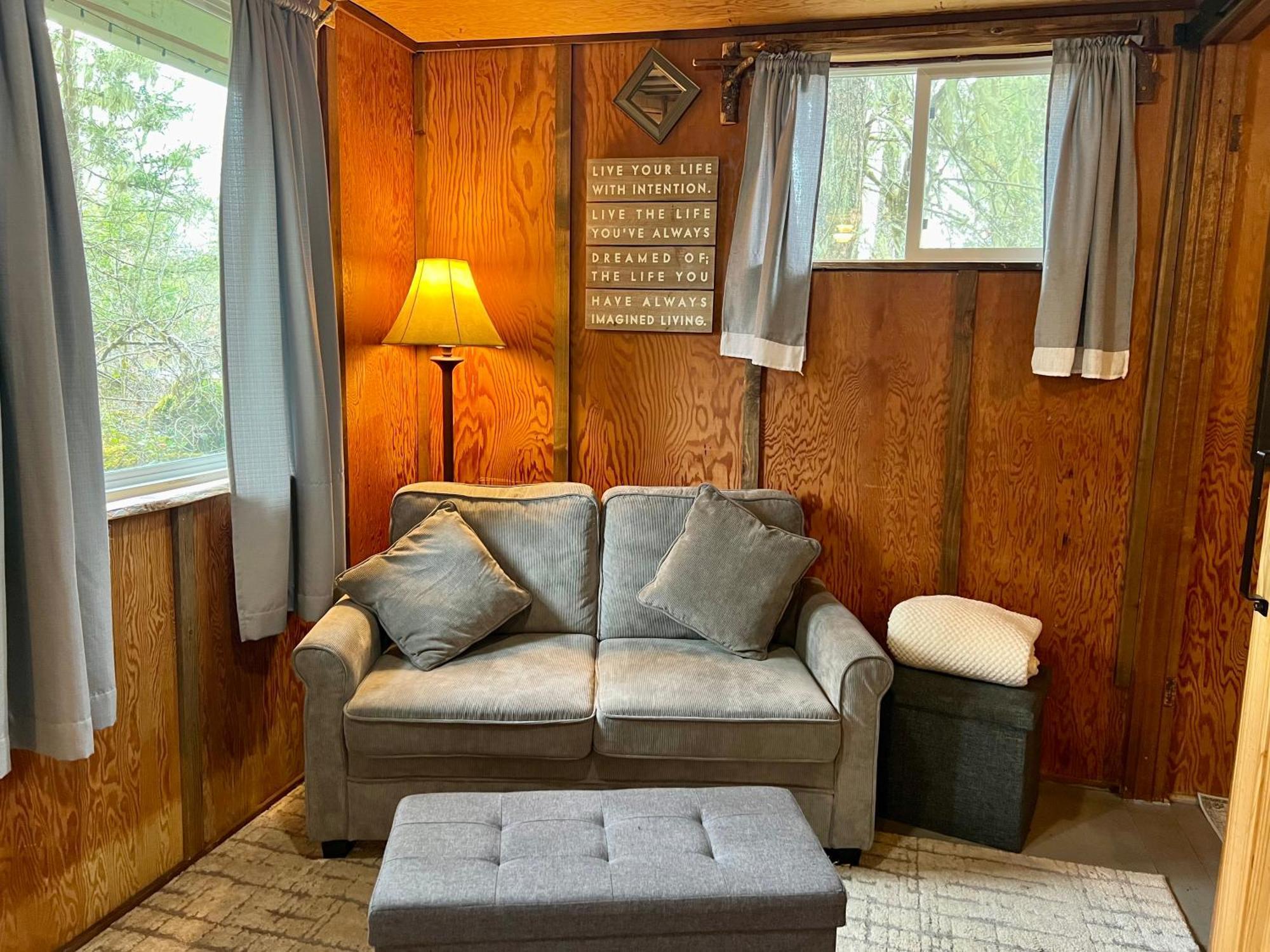 Mt Rainier Little Green Cabin On Big Creek! Ashford Luaran gambar