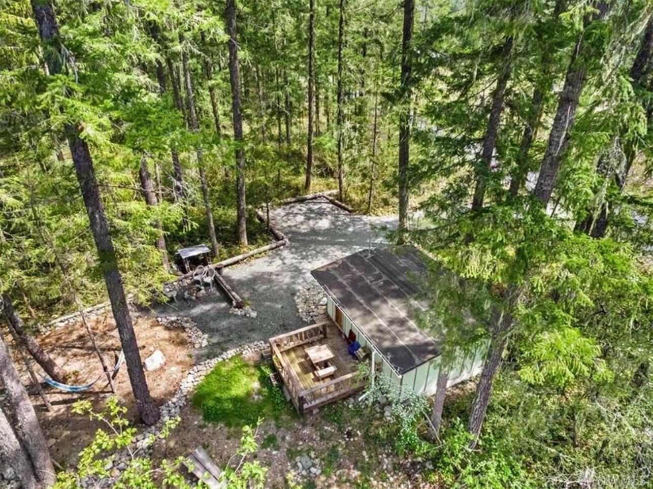 Mt Rainier Little Green Cabin On Big Creek! Ashford Luaran gambar
