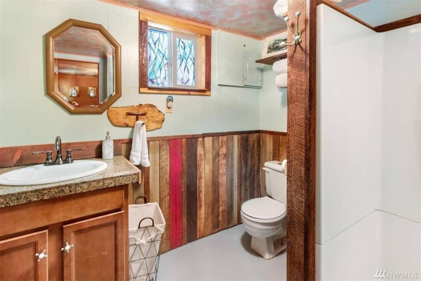 Mt Rainier Little Green Cabin On Big Creek! Ashford Luaran gambar